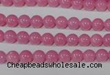 CTU2548 15.5 inches 6mm round synthetic turquoise beads