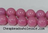 CTU2551 15.5 inches 12mm round synthetic turquoise beads