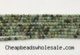 CTU510 15.5 inches 4mm round African turquoise beads wholesale