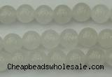 CWH51 15.5 inches 6mm round white jade beads wholesale