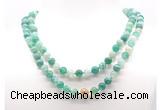 GMN8008 18 - 36 inches 8mm, 10mm green banded agate 54, 108 beads mala necklaces