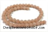 JADE138 15 inches 12mm round honey jade gemstone beads