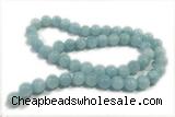 JADE190 15 inches 6mm round honey jade gemstone beads