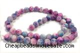 JADE324 15 inches 4mm round persia jade gemstone beads