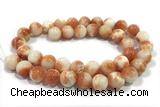 JADE342 15 inches 10mm round persia jade gemstone beads