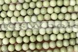 MIX49 15 inches 6mm round matcha alashan gemstone beads