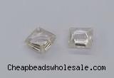 NGC1802 20*20mm diamond white crystal connectors wholesale
