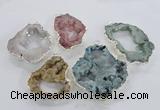 NGP2106 40*50mm - 55*65mm freeform druzy agate gemstone pendants