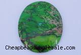 NGP235 40*50mm fashion dyed imperial jasper gemstone pendants