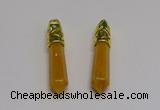 NGP5443 10*65mm sticks red aventurine pendants wholesale