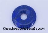 NGP721 5*30mm natural lapis lazuli gemstone donut pendant