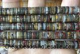 ROND280 15 inches 1.5*6mm heishi picasso picture jasper beads