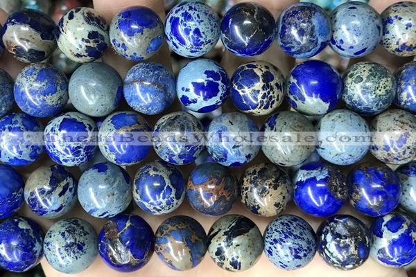 SEAS131 15 inches 12mm round dyed imperial jasper beads