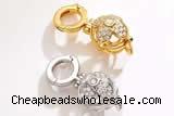 Silv69 9.5 – 21.5mm 925 sterling silver clasp plated