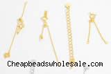 Silv09 50mm ~ 70mm 925 sterling silver extender chain plated
