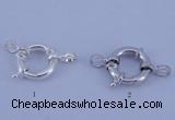 SSC202 5pcs 12mm 925 sterling silver spring rings clasps