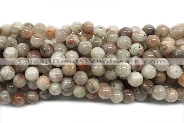 SUNS17 15 inches 10mm round golden sunstone gemstone beads