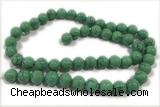 TURQ176 15 inches 4mm round synthetic turquoise beads
